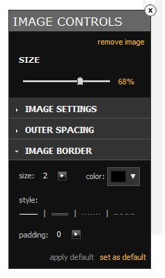 Image Controls-Border